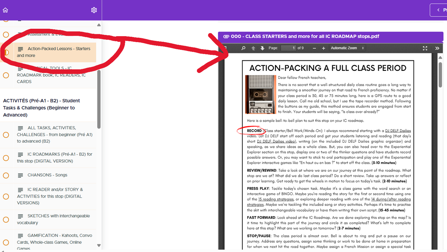 CHEZ MOI (Pré-A1 beginner to B2 advanced levels) FULL FOREVER RESOURCE PLATFORM ACCESS