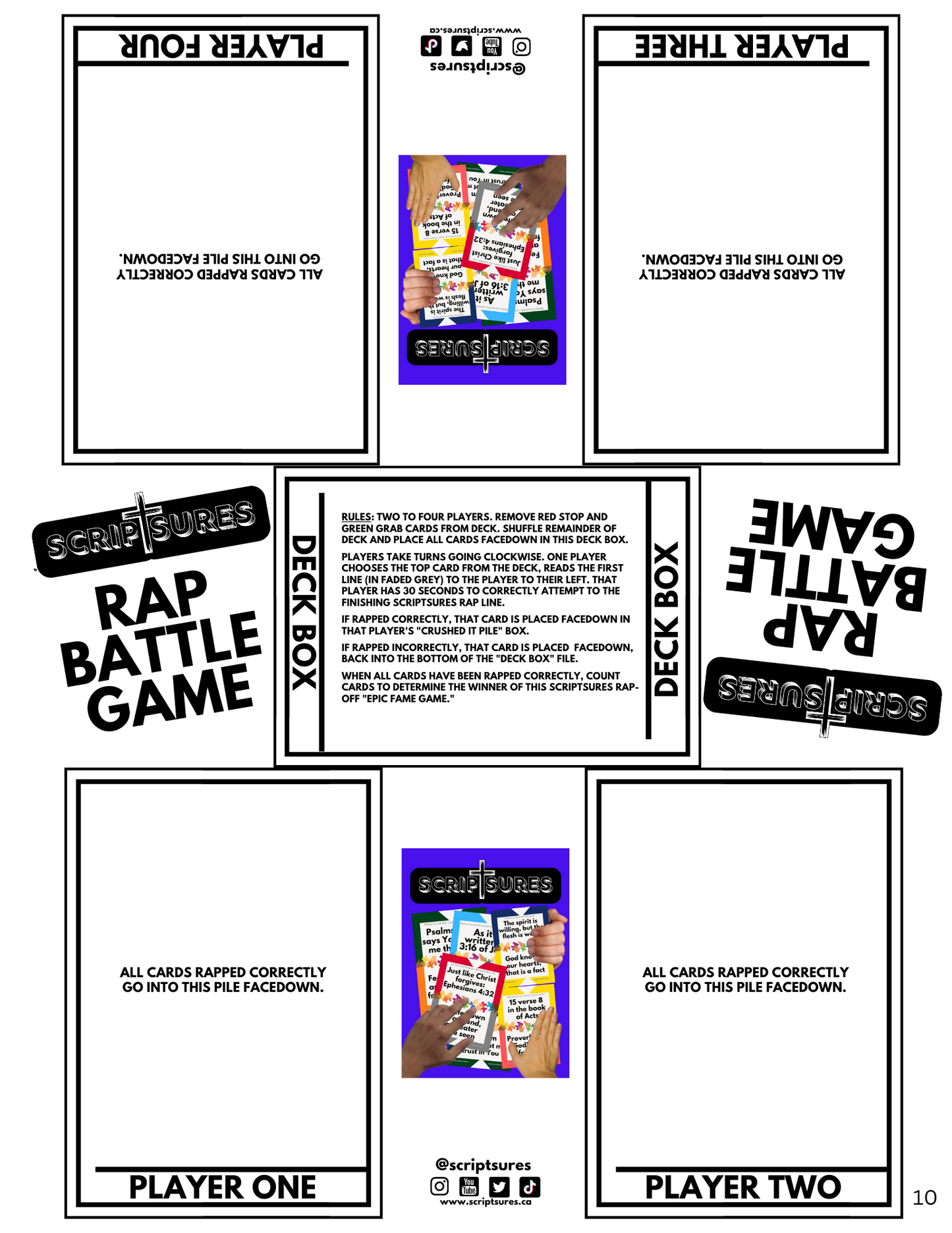 SCRIPTSURES - IC CARDS - Includes Resource Package - Single pack or Value Pack Set of 5
