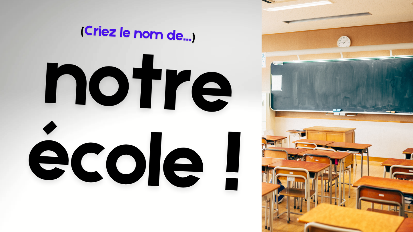 Ma classe de français - PHOTO Personalized and Certified Music Video
