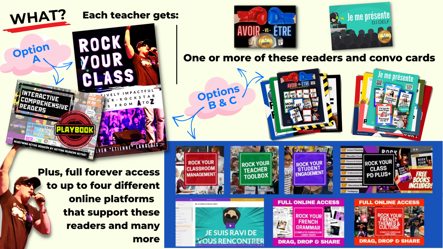 FOREVER FRENCH TEACHER PD PROGRAM Open Course/Conference) - OPTION B - Recommended Option