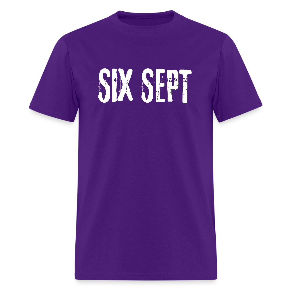 SIX SEPT Men's T-Shirt | GILDAN 5000 - purple