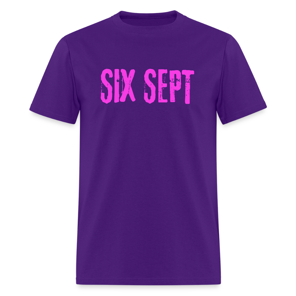 SIX SEPT Men's T-Shirt | GILDAN 5000 - purple