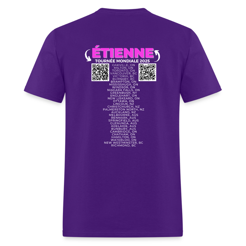 SIX SEPT Men's T-Shirt | GILDAN 5000 - purple