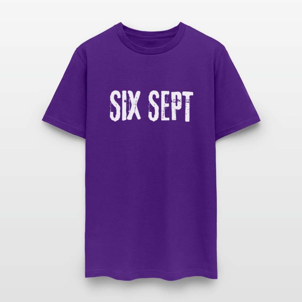 SIX SEPT Men's T-Shirt | GILDAN 5000 - purple