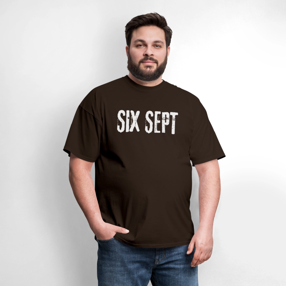 SIX SEPT Men's T-Shirt | GILDAN 5000 - brown