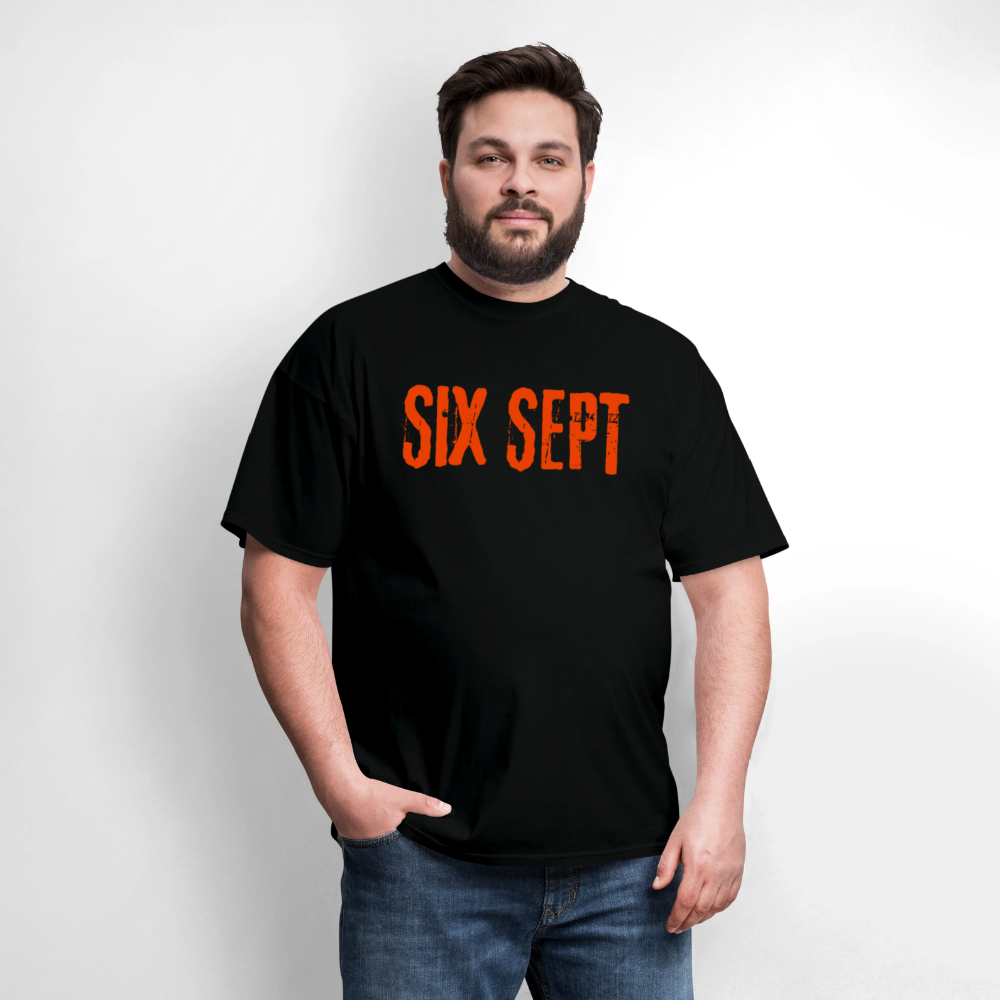SIX SEPT Men's T-Shirt | GILDAN 5000 - black