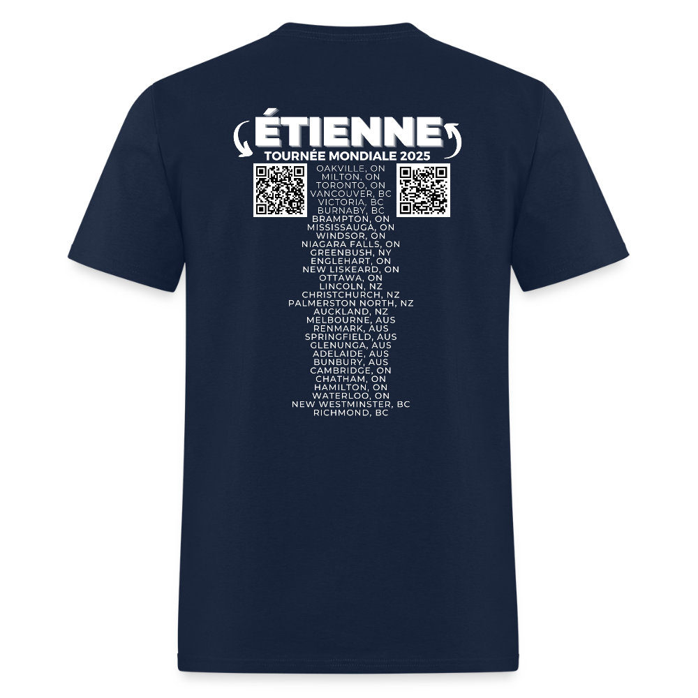 SIX SEPT Men's T-Shirt | GILDAN 5000 - navy