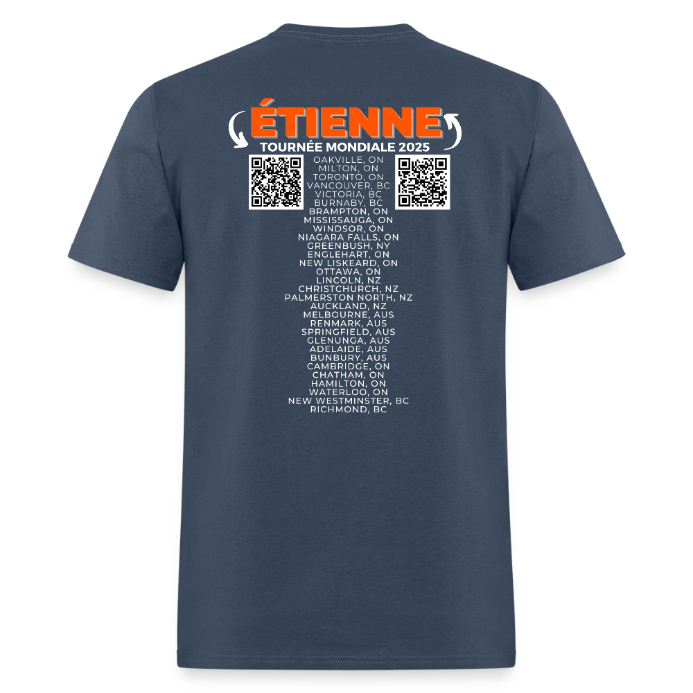 SIX SEPT Men's T-Shirt | GILDAN 5000 -  blue dusk