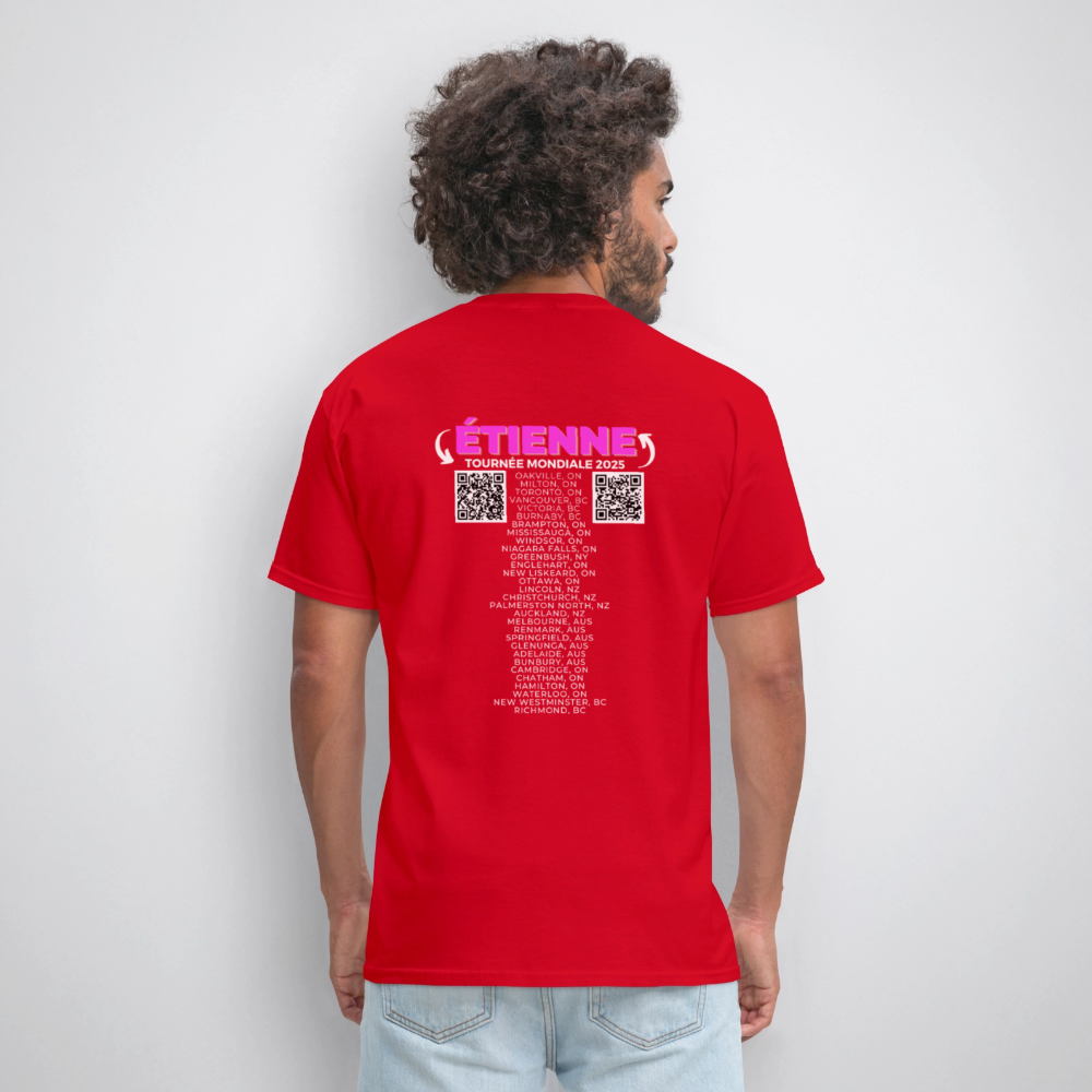 SIX SEPT Men's T-Shirt | GILDAN 5000 - red
