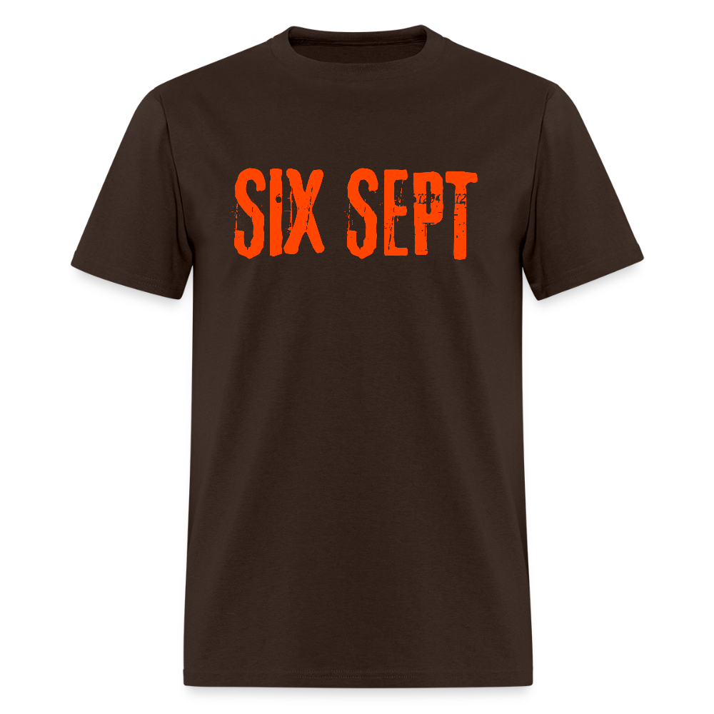 SIX SEPT Men's T-Shirt | GILDAN 5000 - brown