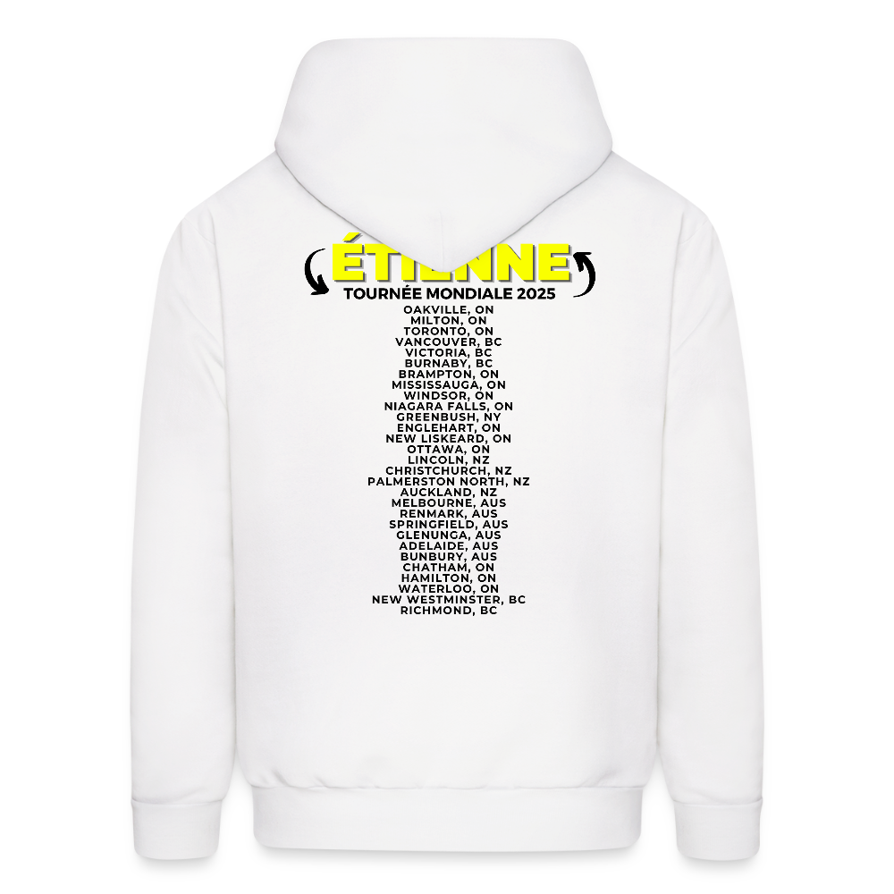 PTF? World Tour 2025 Men's Hoodie - white
