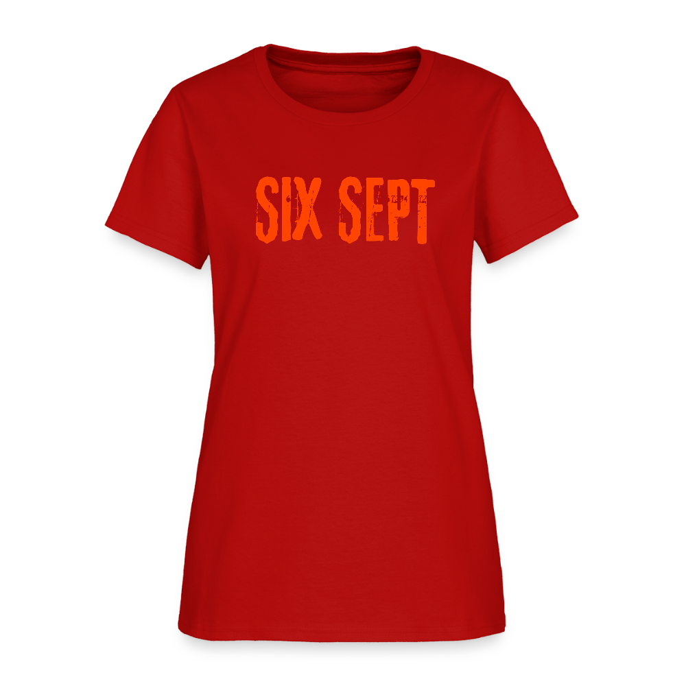 SIX SEPT Women's T-Shirt - red
