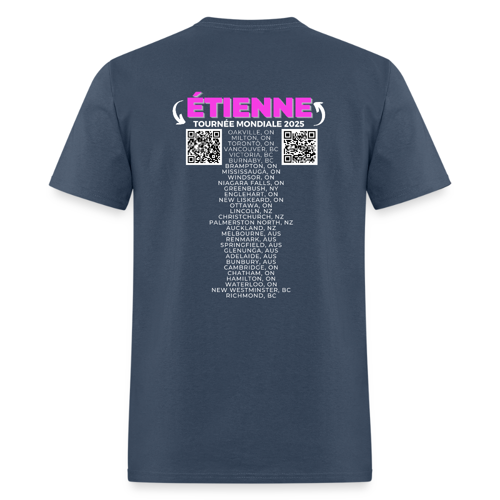 SIX SEPT Men's T-Shirt | GILDAN 5000 -  blue dusk