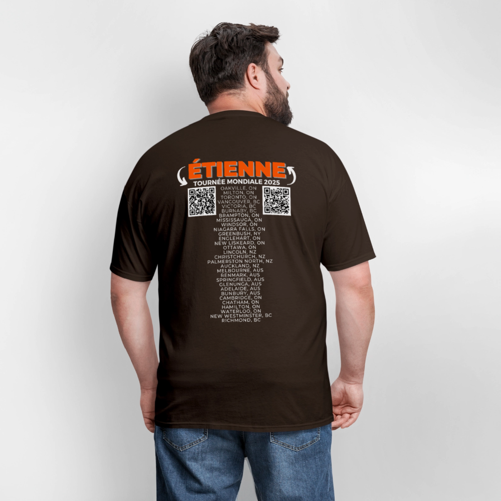 SIX SEPT Men's T-Shirt | GILDAN 5000 - brown