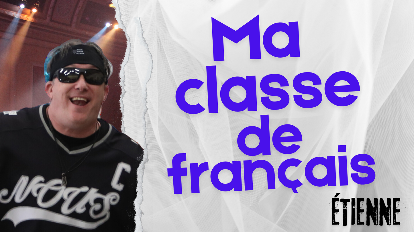 Ma classe de français - PHOTO Personalized and Certified Music Video