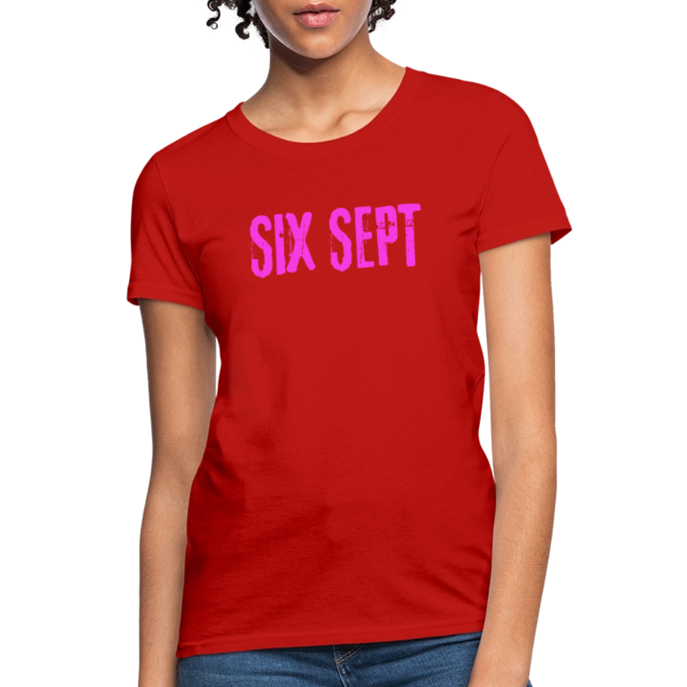 SIX SEPT Women's T-Shirt - red