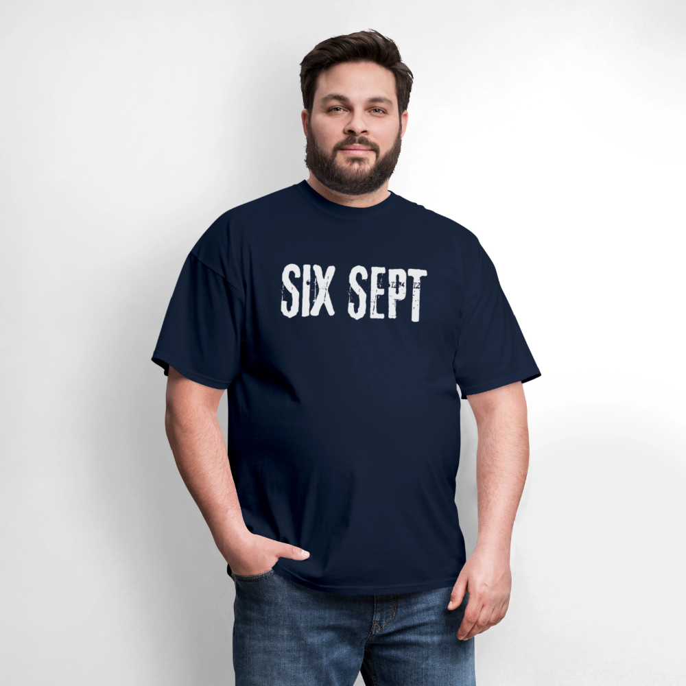 SIX SEPT Men's T-Shirt | GILDAN 5000 - navy