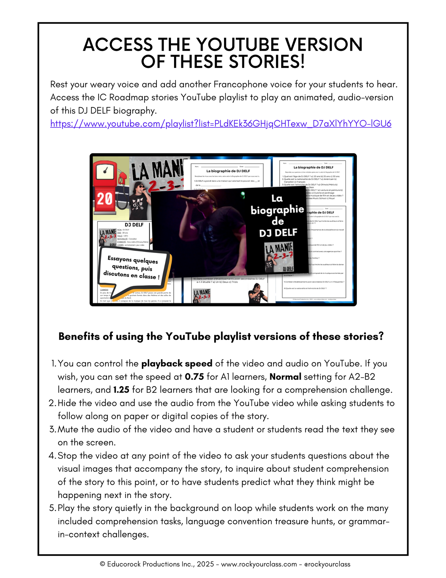 MANIE 2-3-7 (Making the most of MANIE MUSICALE songs) 52-Page prep package