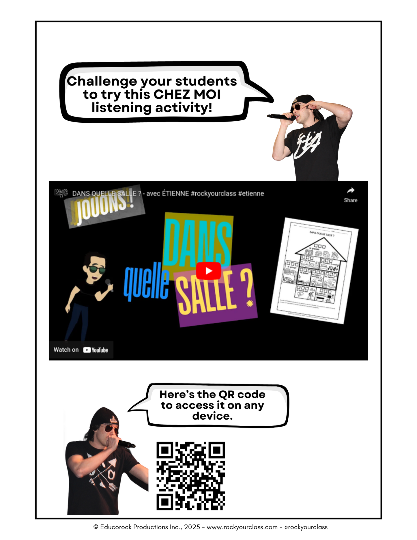 CHEZ MOI (Pré-A1 beginner to B2 advanced levels) FULL FOREVER RESOURCE PLATFORM ACCESS