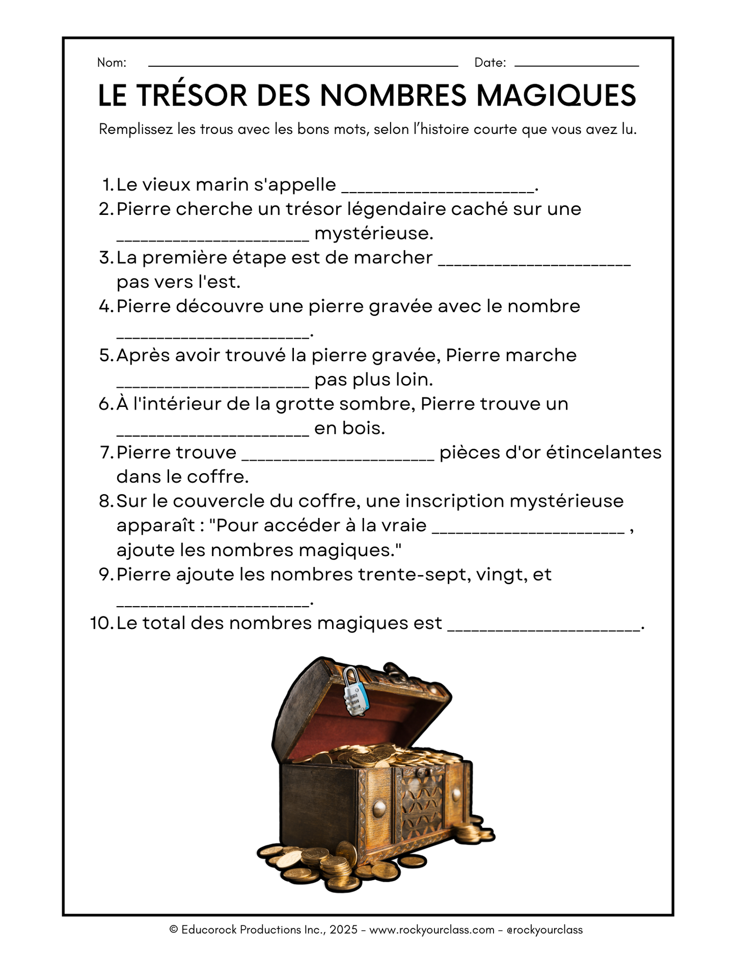 NUMÉROS (Pré-A1 beginner to B2 advanced levels) FULL FOREVER RESOURCE PLATFORM ACCESS