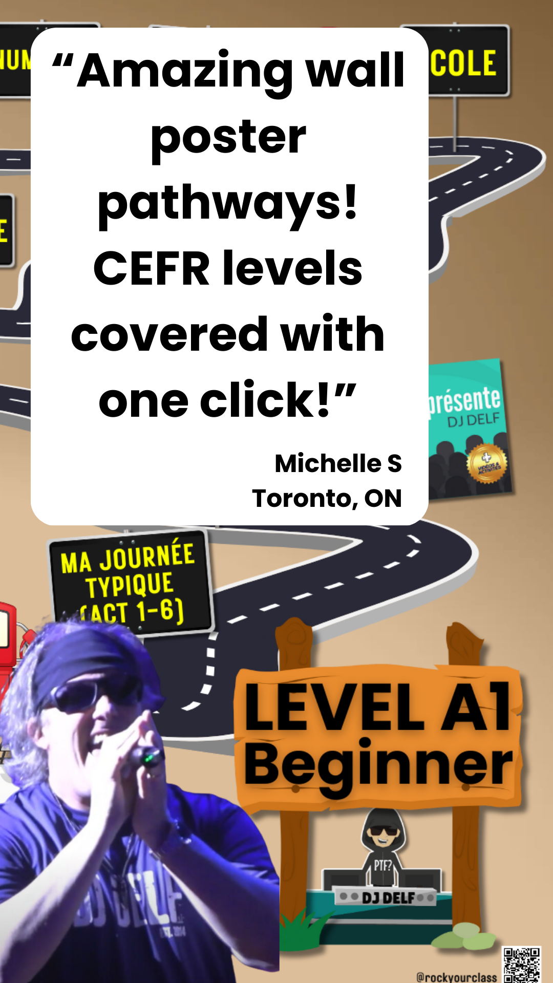 IC ROADMAP to French Proficiency (with over 60 hyperlinked, guided and packed resource stops)