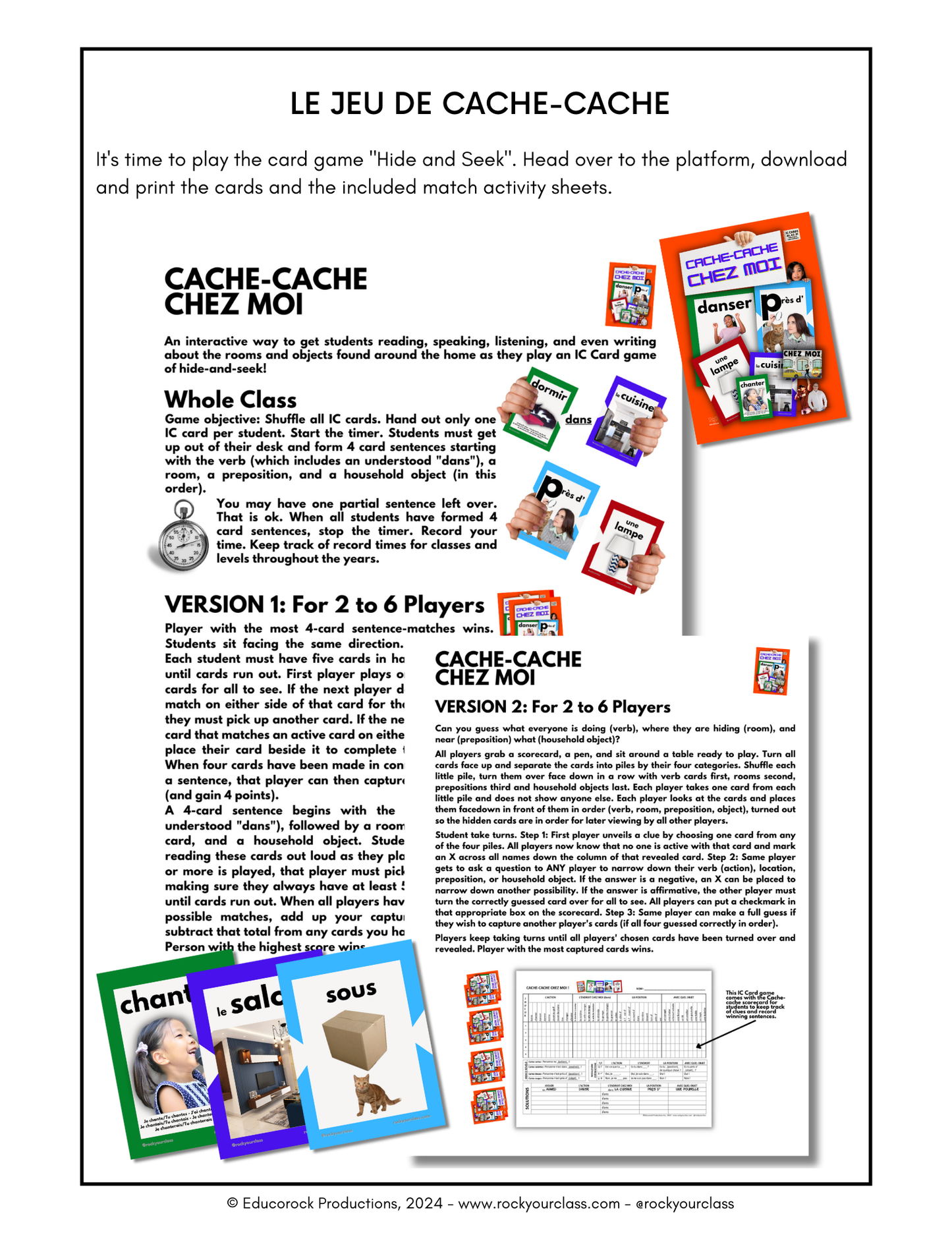 CHEZ MOI (Pré-A1 beginner to B2 advanced levels) FULL FOREVER RESOURCE PLATFORM ACCESS