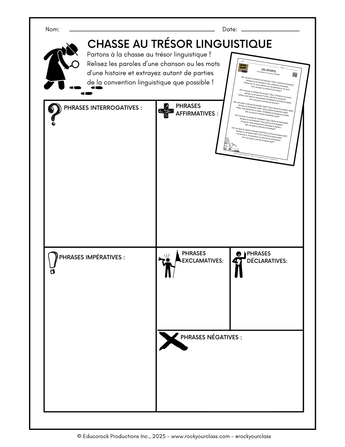 LES SPORTS (Pré-A1 beginner to B2 advanced levels) FULL FOREVER RESOURCE PLATFORM ACCESS