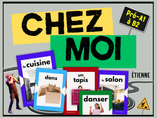 CHEZ MOI - ÉTIENNE Series- IC Reader - Single copy or Class sets of 20 or 30 with FULL FOREVER PLATFORM ACCESS INCLUDED