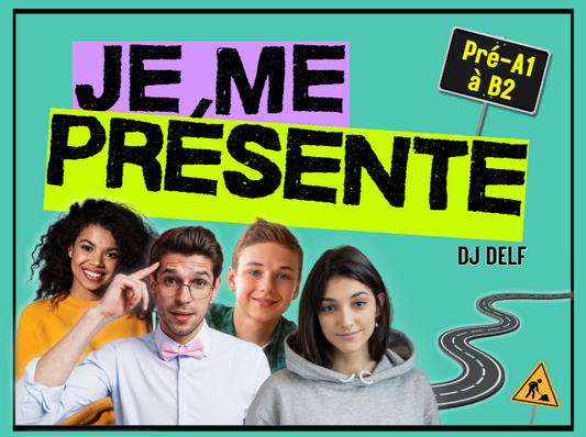 JE ME PRÉSENTE - DJ DELF Series - IC Reader - Single copy or Class sets of 20 or 30 with FULL FOREVER PLATFORM ACCESS INCLUDED ($135 value)