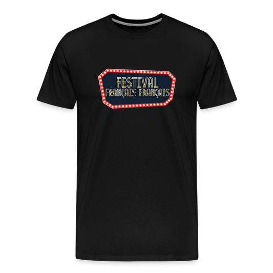 FESTIVAL FRANÇAIS FRANÇAIS official World Tour concert t-shirt - black
