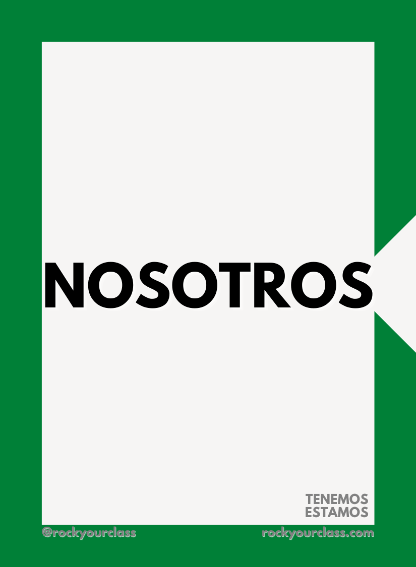 TENER vs ESTAR - CONVO CARDS