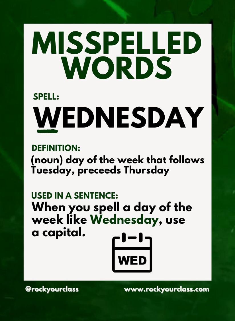 MISSPELLED WORDS - CONVO CARDS