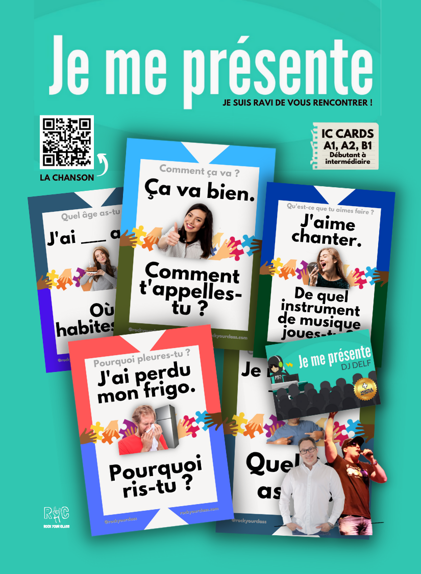 JE ME PRÉSENTE - CONVO CARDS