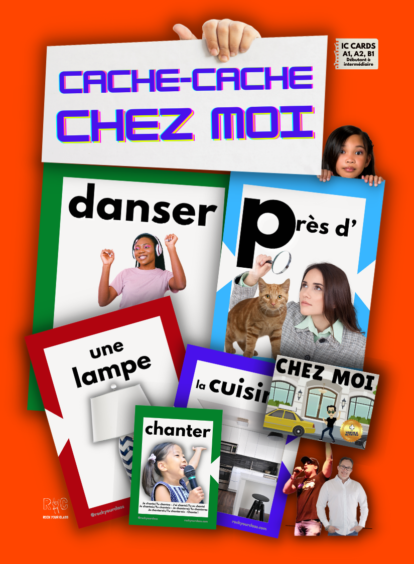 CACHE-CACHE CHEZ MOI - CONVO CARDS