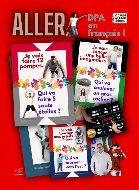 ALLER DPA en français - IC CARDS - PLUS bonus $50 in resources - Single pack or Value Class Set of 5