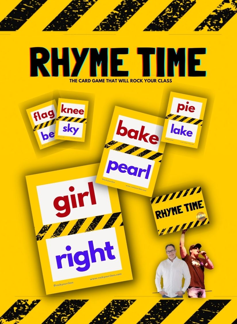 RHYME TIME - IC CARDS - PLUS bonus $50 in resources - Single pack or Value Class Set of 5