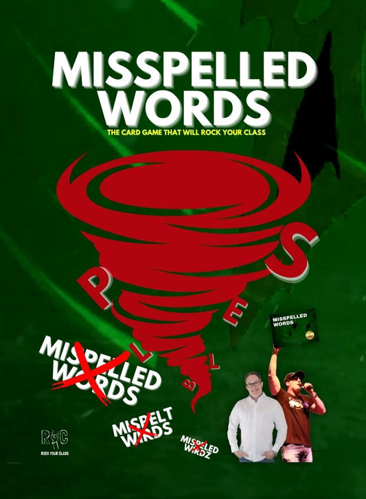 MISSPELLED WORDS - CONVO CARDS