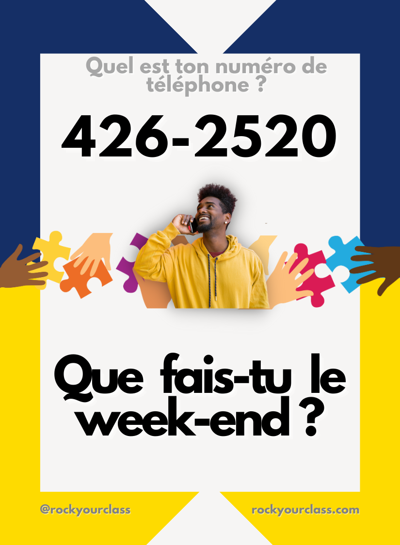 JE ME PRÉSENTE - CONVO CARDS