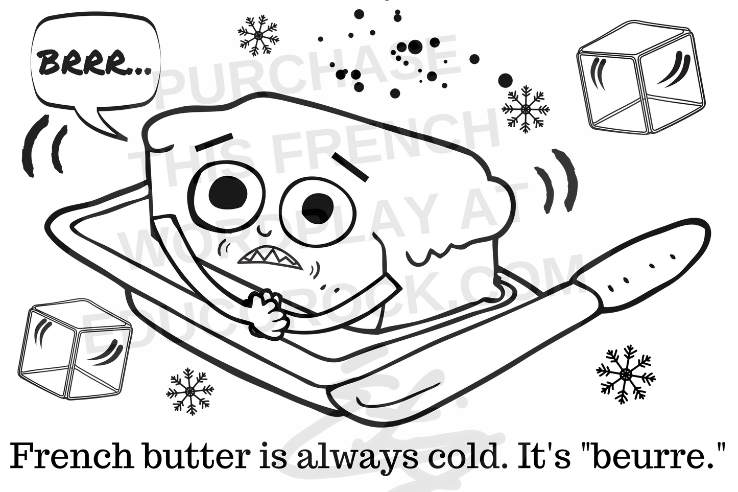 Beurre is brrr.... - High quality downloadable image