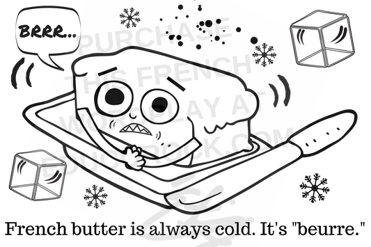 Beurre is brrr.... - High quality downloadable image