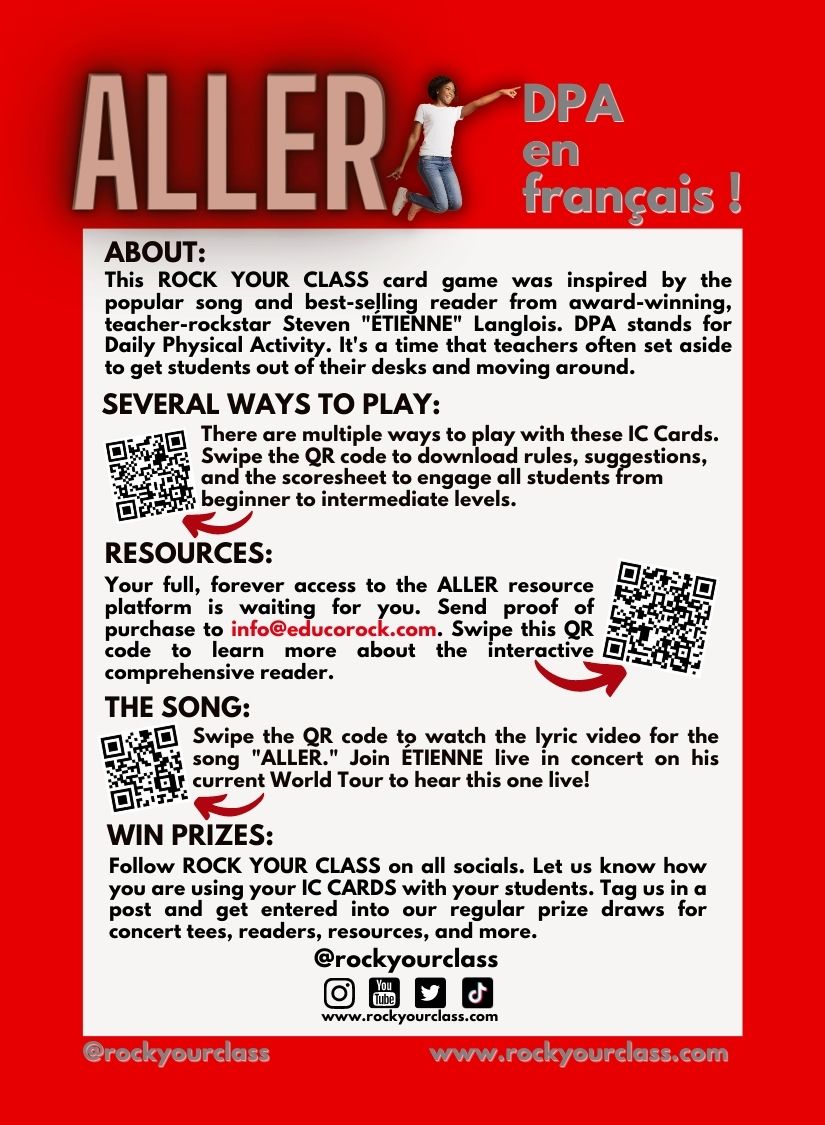 ALLER DPA en français - CONVO CARDS