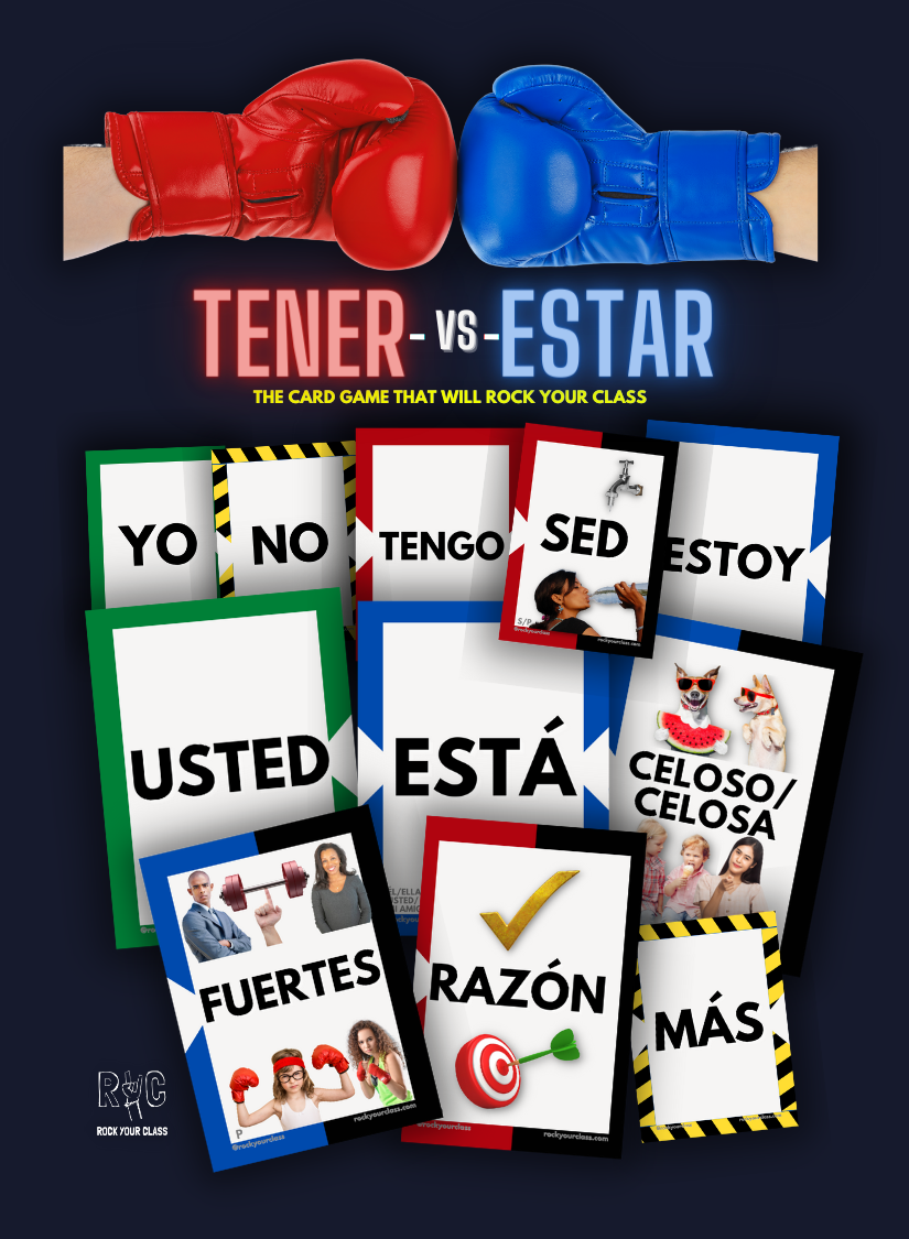 TENER vs ESTAR - CONVO CARDS