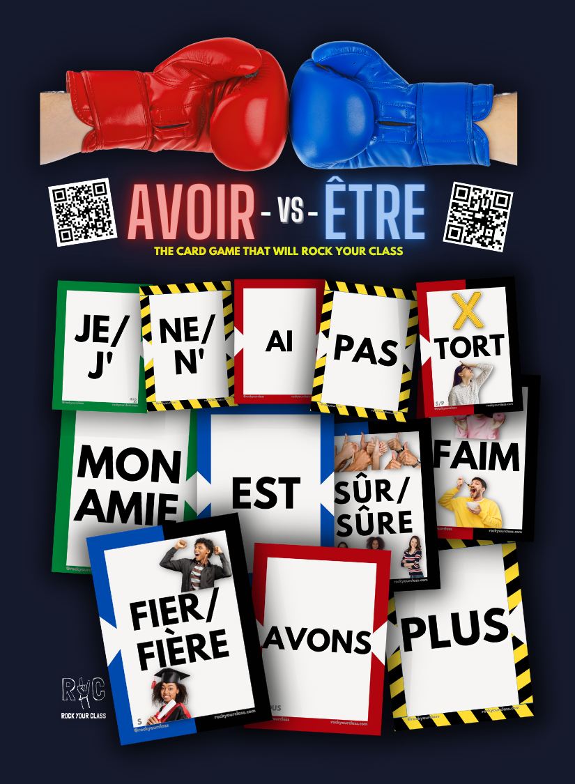 AVOIR vs ÊTRE - CONVO CARDS
