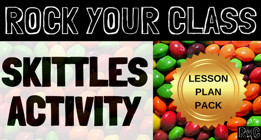 SKITTLES ACTIVITY Lesson Plan Pack #rockyourclass