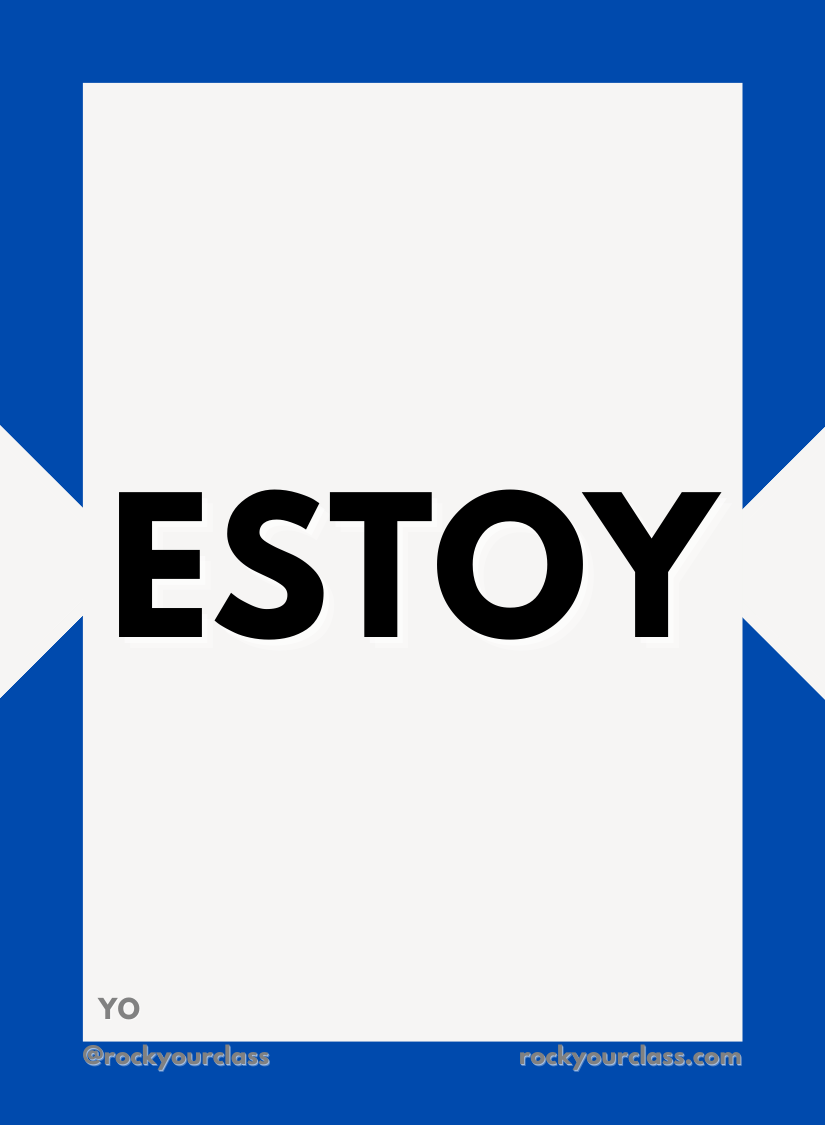 TENER vs ESTAR - CONVO CARDS