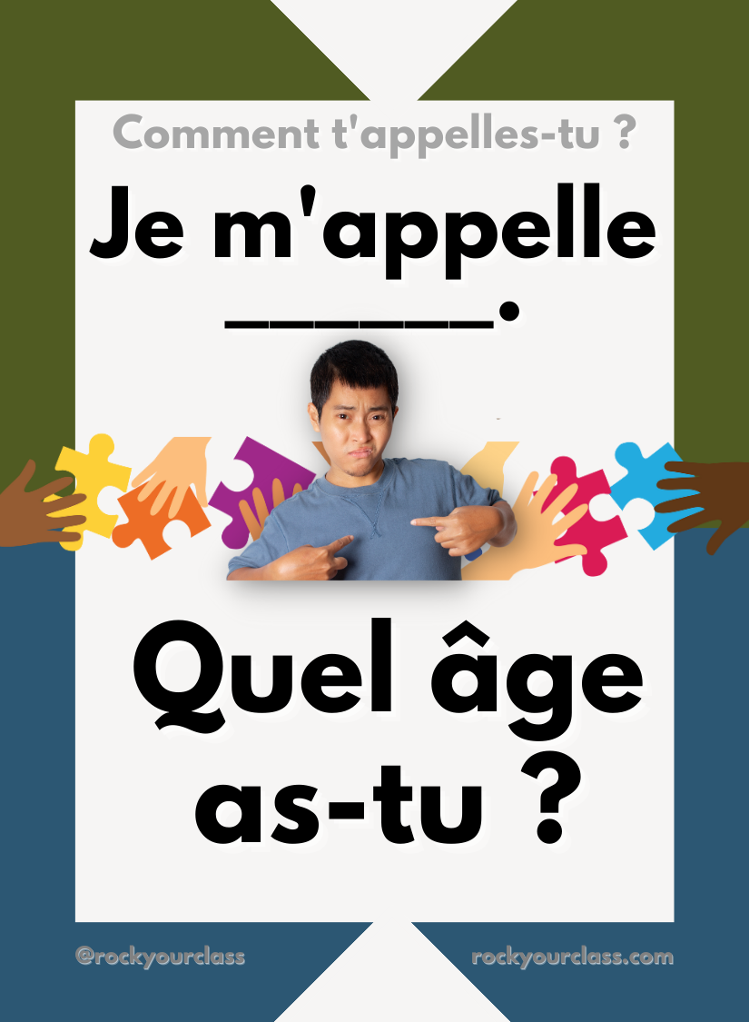 JE ME PRÉSENTE - CONVO CARDS