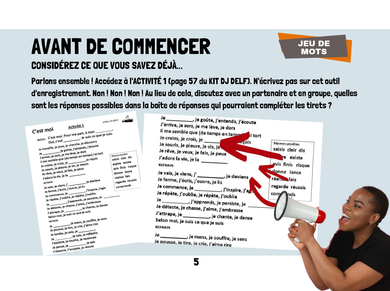 C'EST MOI - DJ DELF Series - IC Reader - Single copy or Class sets of 20 or 30 with FULL FOREVER PLATFORM ACCESS INCLUDED ($135 value)