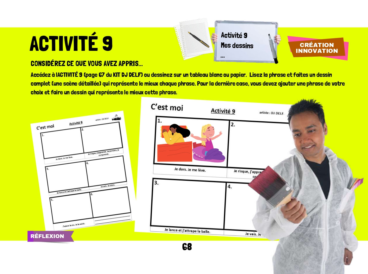 C'EST MOI - DJ DELF Series - IC Reader - Single copy or Class sets of 20 or 30 with FULL FOREVER PLATFORM ACCESS INCLUDED ($135 value)