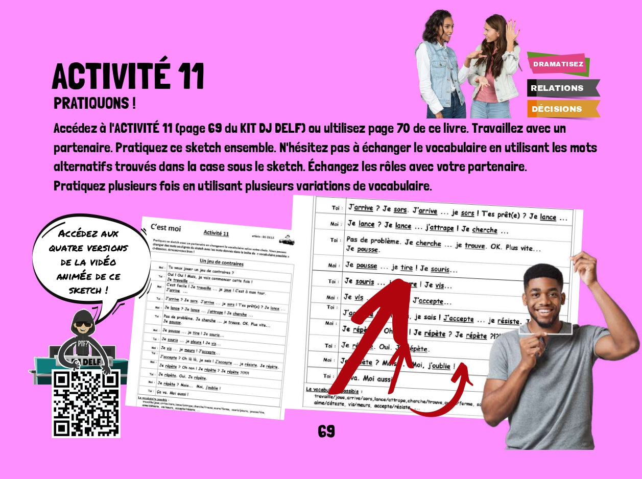 C'EST MOI - DJ DELF Series - IC Reader - Single copy or Class sets of 20 or 30 with FULL FOREVER PLATFORM ACCESS INCLUDED ($135 value)