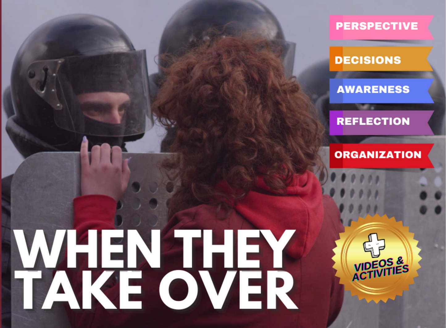 WHEN THEY TAKE OVER - SEL "ASK QUESTIONS Series - Interactive Comprehensive Reader